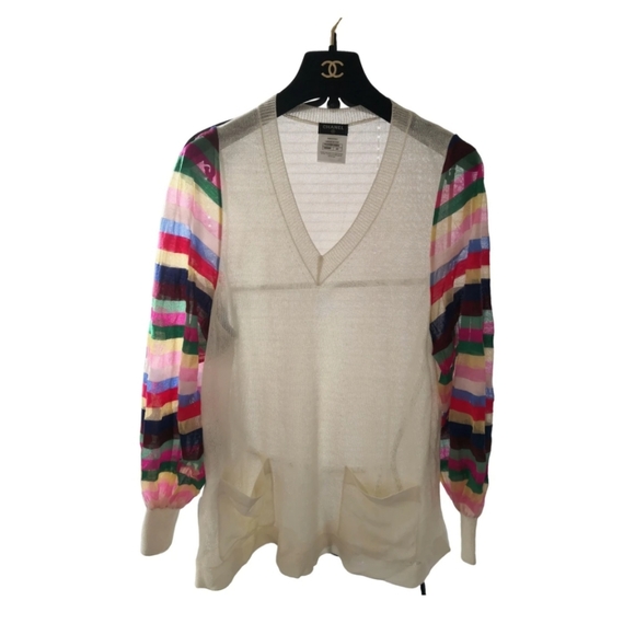 Chanel silk top - Picture 1 of 9